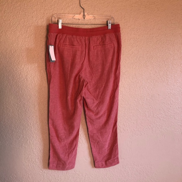 Susina Linen Blend Salmon Pants Nordstrom - Picture 3 of 8